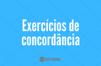 Exercícios de concordância