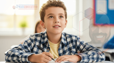 Criança determinada e focada nos estudos para o Colégio Militar 2026